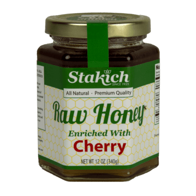 Raw Honey - Cherry Enriched