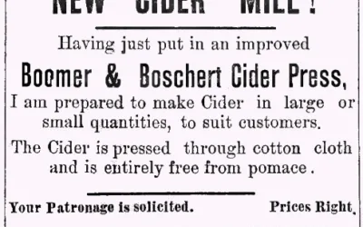 The Cider Business in the Early Years